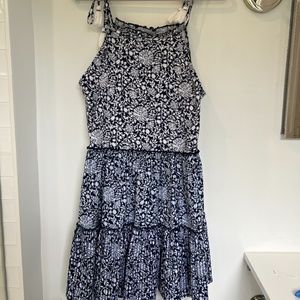 Vineyard Vines navy and white coverup/dress